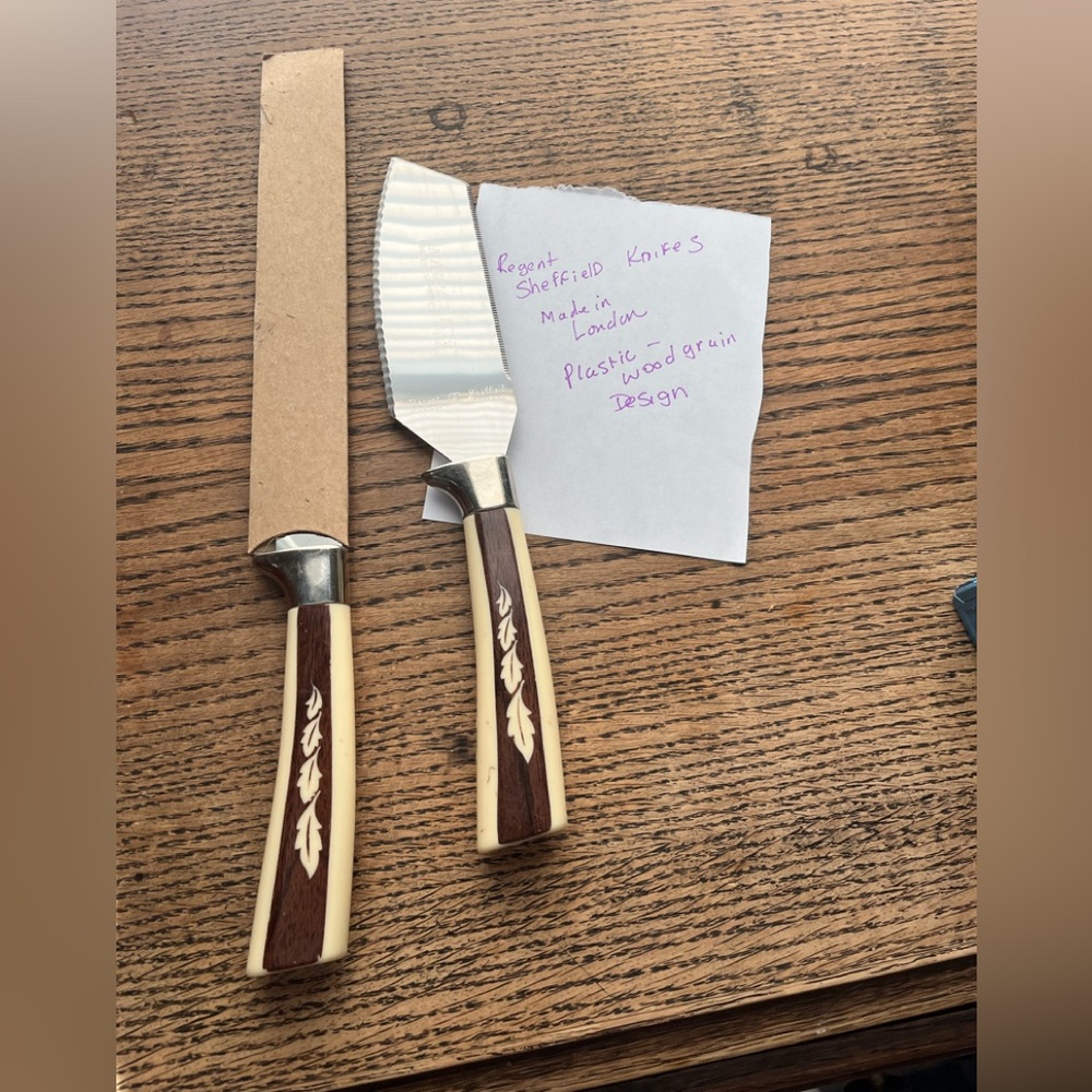 Regent Sheffield Knives New Old Stock Set